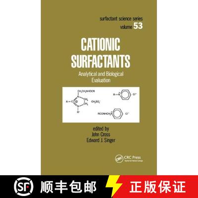 【3-4周达】Cationic Surfactants : Analytical and Biological Evaluation [9780367402082]