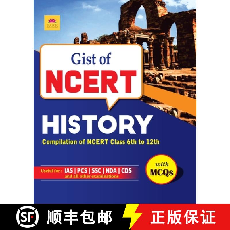 【3-4周达】Ncert History [English] [9789351728283]
