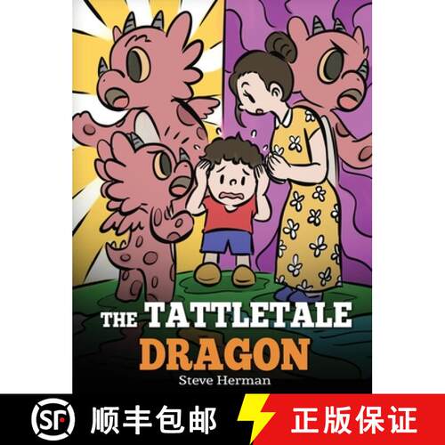【3-4周达】精装 The Tattletale Dragon: A Story About Tattling and Telling [9781649161253]