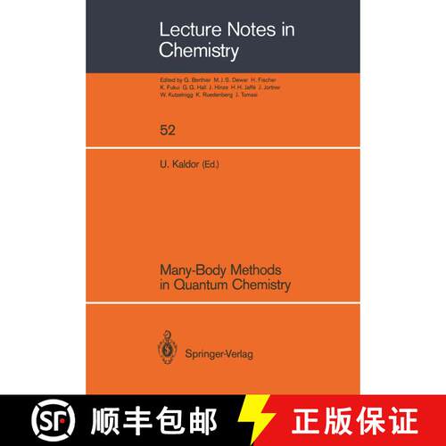 【3-4周达】Many-Body Methods in Quantum Chemistry : Proceedings of the Symposium, Tel Aviv University... [9783540510277]