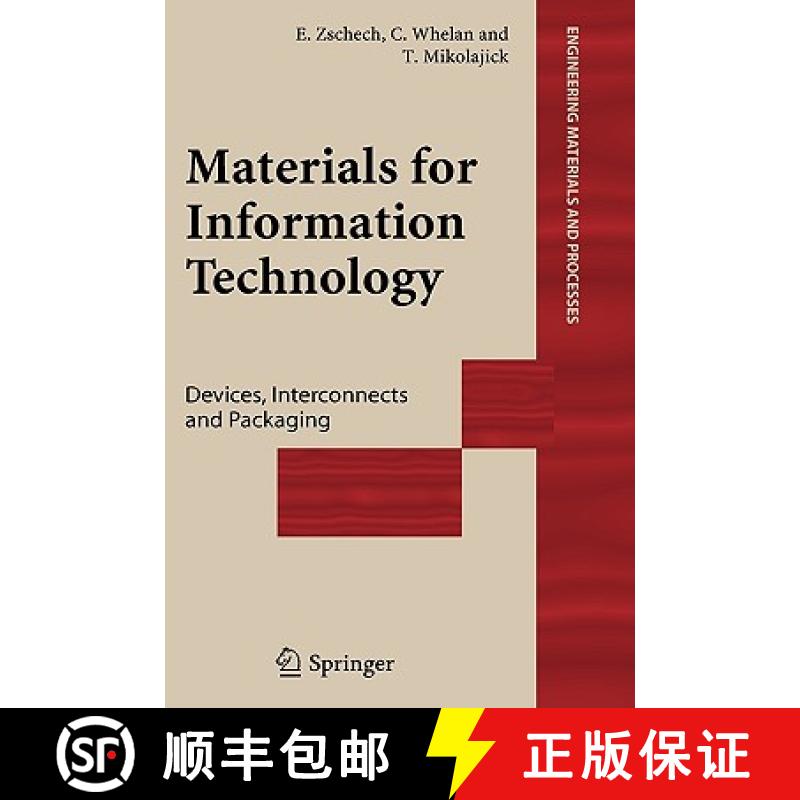 【3-4周达】Materials for Information Technology : Devices, Interconnects and Packaging [9781852339418]
