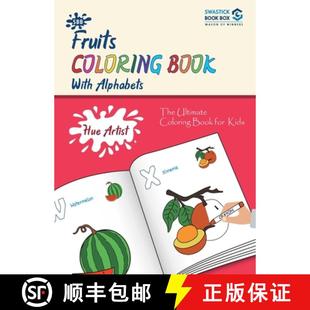 SBB Hue Book 9789389288377 Colouring 4周达 Fruits Artist