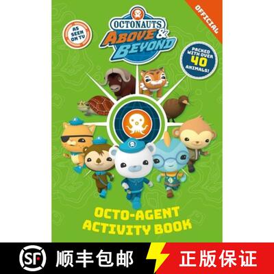 【3-4周达】Octonauts Above & Beyond: Octo-Agent Activity Book [9781408375358]