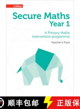 【3-4周达】Secure Maths - Secure Year 1 Maths Teacher's Pack: A Primary Maths Intervention Programme [9780008221416]