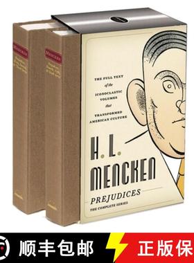 【3-4周达】H. L. Mencken: Prejudices: The Complete Series: A Library of America Boxed Set [9781598530766]