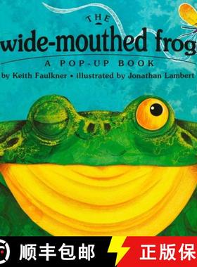 【3-4周达】The Wide-Mouthed Frog: A Pop-Up Book [9780803718753]