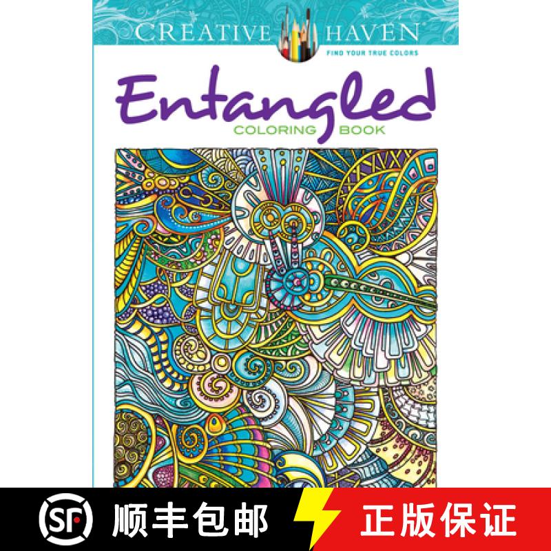 预订 Creative Haven Entangled Coloring Book [9780486793276]