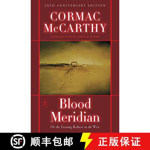 【3-4周达】精装 Blood Meridian: Or, the Evening Redness in the West [9780679641049]