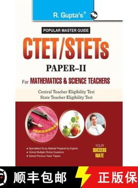 【3-4周达】Ctet/Stets Central Teacher Eligibility Test/State Teacher Eligibility Tests: For Mathemati... [9789350121665]