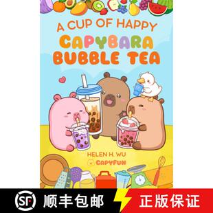 【3-4周达】A Cup of Happy : Capybara Bubble Tea [9781953458858]