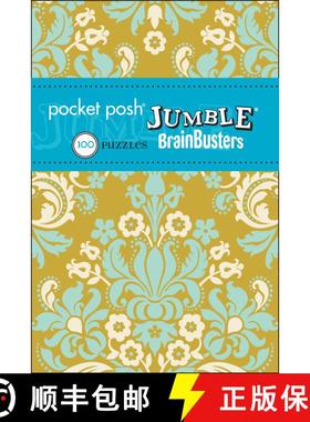 【3-4周达】Pocket Posh Jumble BrainBusters: 100 Puzzles [9781449407315]