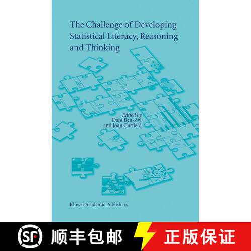 【3-4周达】精装 The Challenge of Developing Statistical Literacy, Reasoning, and Thinking [9781402022777]