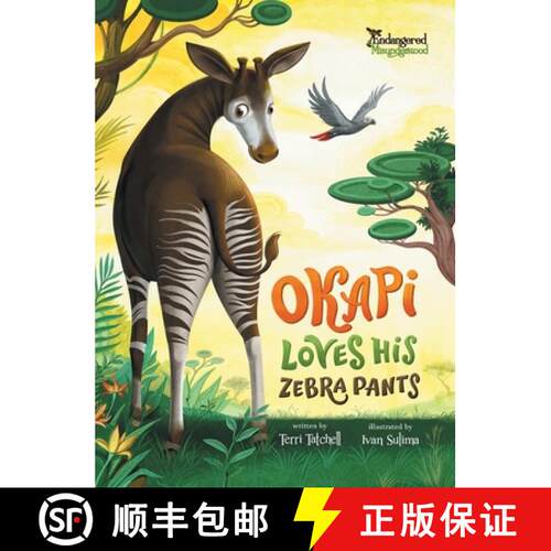 【3-4周达】精装 Okapi Loves His Zebra Pants [9781777286811]
