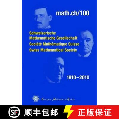 预订 精装 Math.Ch/100: Schweizerische Mathematische Gesellschaft - Societe Mathematique Suisse - Swis... [9783037190890]