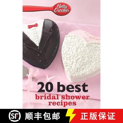【3-4周达】Betty Crocker 20 Best Bridal Shower Recipes [9780544314696]