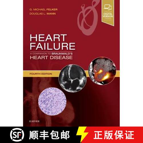 预订 精装 Heart Failure: A Companion to Braunwald's Heart Disease [9780323609876]