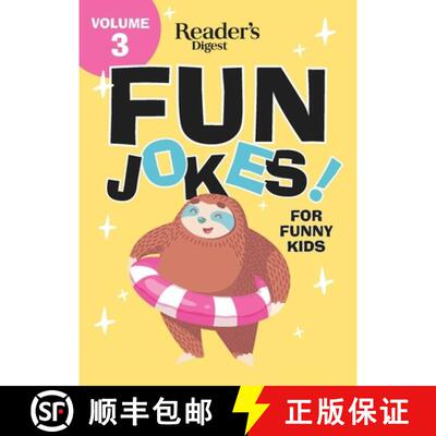 【3-4周达】Reader's Digest Fun Jokes for Funny Kids Vol. 3, Volume 3 [9781621455080]