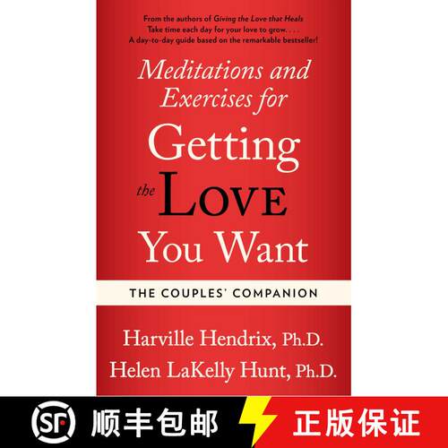 【3-4周达】Couples Companion: Meditations & Exercises for Getting the Love You Want: A Workbook for C... [9780671868833]