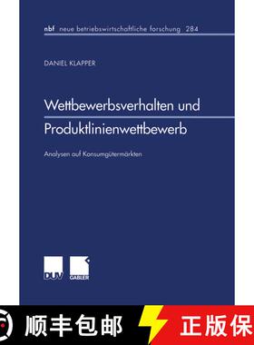 【3-4周达】Wettbewerbsverhalten und Produktlinienwettbewerb : Analysen auf Konsumgütermärkten [9783824490561]