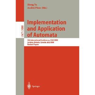 Automata 5th Application and Conference International CIAA Implementation 4周达 London... 2000 9783540424918