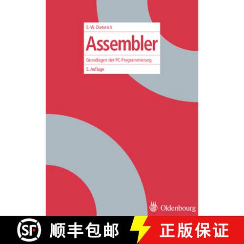 【3-4周达】精装 Assembler – Grundlagen der PC–Programmierung [9783486200010]