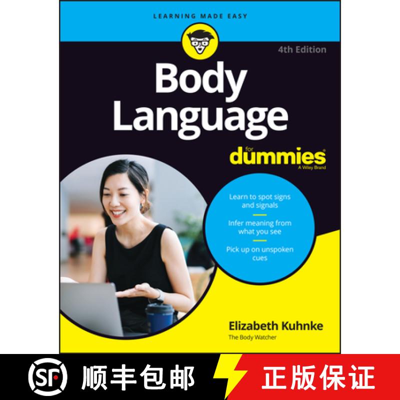 【2-3周达】Body Language For Dummies, 4th Edition [9781394168491]