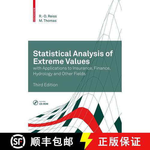 【3-4周达】Statistical Analysis of Extreme Values: With Applications to Insurance, Finance, Hydrology... [9783764372309]