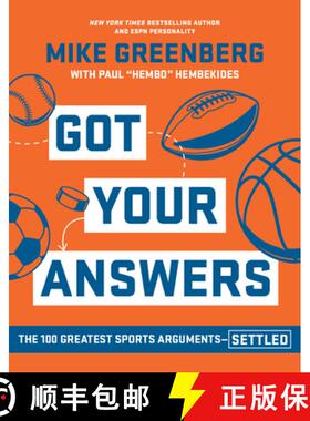 【3-4周达】Got Your Answers: The 100 Greatest Sports Arguments Settled [9781368108584]
