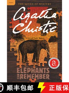 【3-4周达】Elephants Can Remember: A Hercule Poirot Mystery: The Official Authorized Edition [9780062074034]