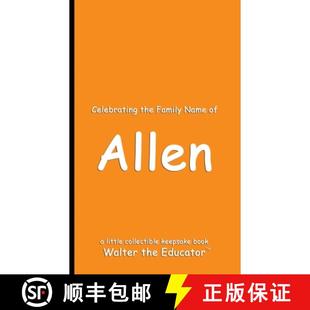 Family Name 预订 9798330362868 the Allen Celebrating