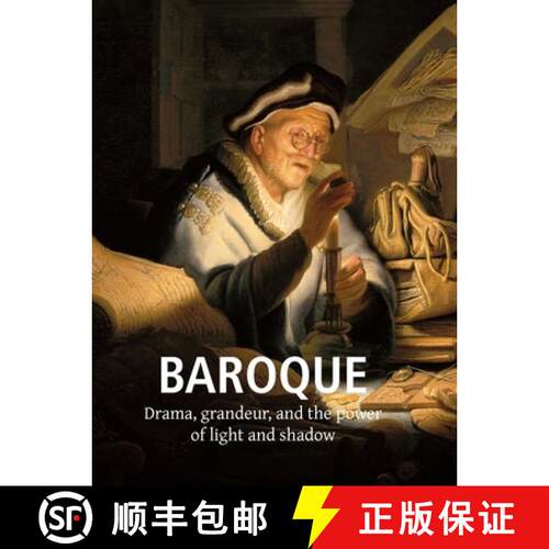 【3-4周达】精装 Baroque Art: Drama, grandeur, and the power of light and shadow [9781683259152]