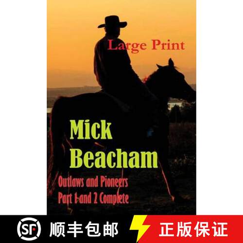 【3-4周达】精装 Outlaws and Pioneers Large Print [9781387477166]