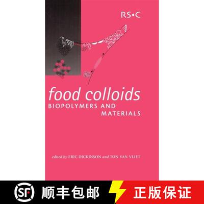 【3-4周达】精装 Food Colloids, Biopolymers and Materials [9780854048717]