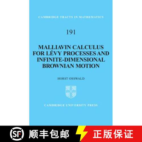 预订 精装 Malliavin Calculus for Levy Processes and Infinite-Dimensional Brownian Motion: - Malliavin... [9781107016149]