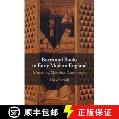 【3-4周达】Boxes and Books in Early Modern England: Materiality, Metaphor, Containment [9781108932745]