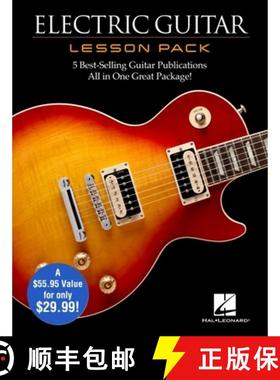 预订 Electric Guitar Lesson Pack: Boxed Set with Four Books & One DVD [9781480399020]