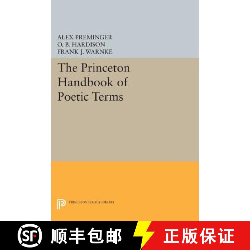 【3-4周达】The Princeton Handbook of Poetic Terms [9780691610146]