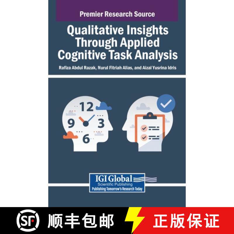 【3-4周达】Qualitative Insights Through Applied Cognitive Task Analysis [9798369377338]