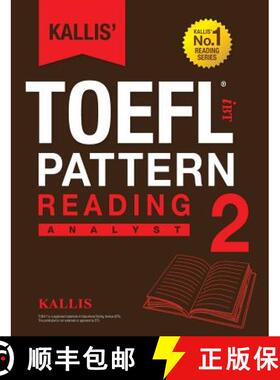 【3-4周达】Kallis' TOEFL iBT Pattern Reading 2: Analyst (College Test Prep 2016 + Study Guide Book + ... [9780991165711]