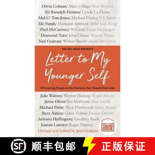 【3-4周达】精装 Letter To My Younger Self: The Big Issue Presents... 100 Inspiring People on the Mome... [9781788702324]