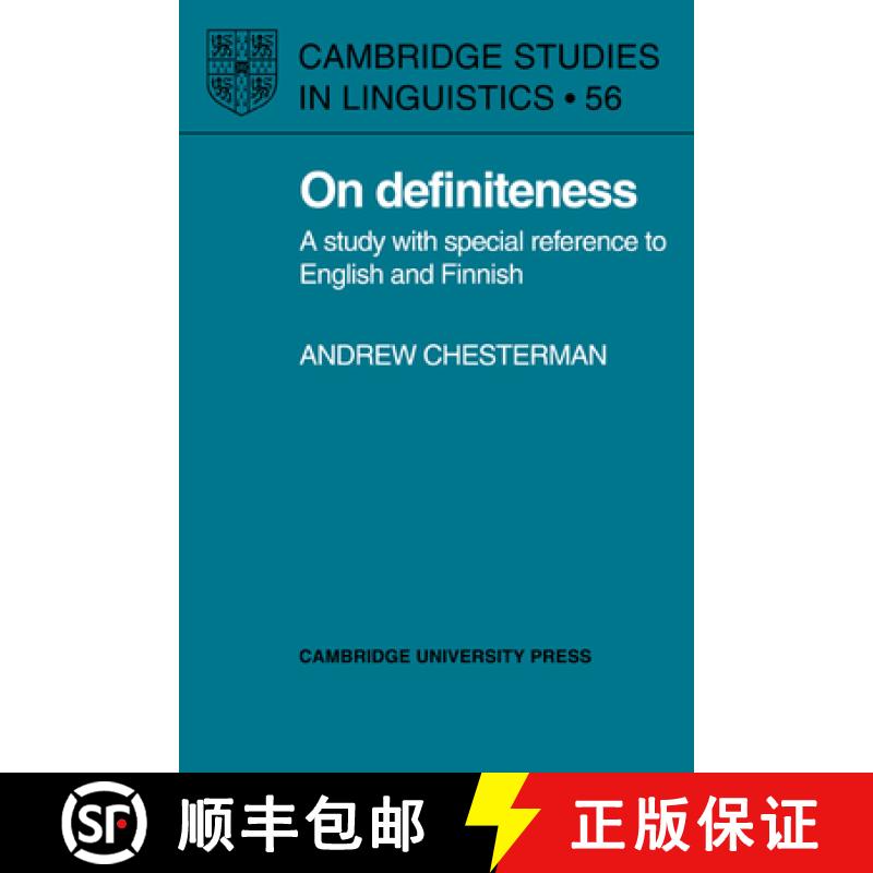 预订 On Definiteness: A Study with Special Reference to English and Finnish - On Definiteness: A Stud... [9780521391948]
