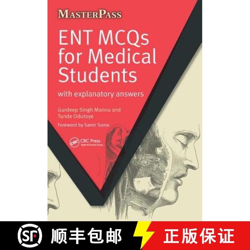【4周达】Ent McQs for Medical Students: With Explanatory Answers [9781138447677]