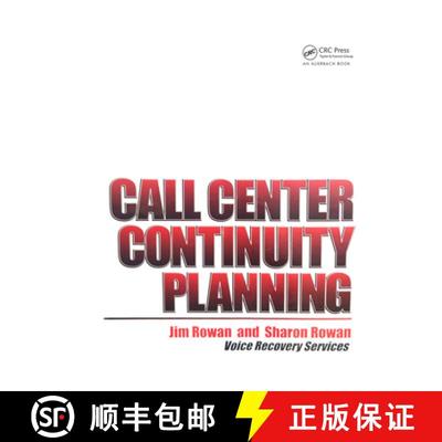 【3-4周达】Call Center Continuity Planning [9780367455736]