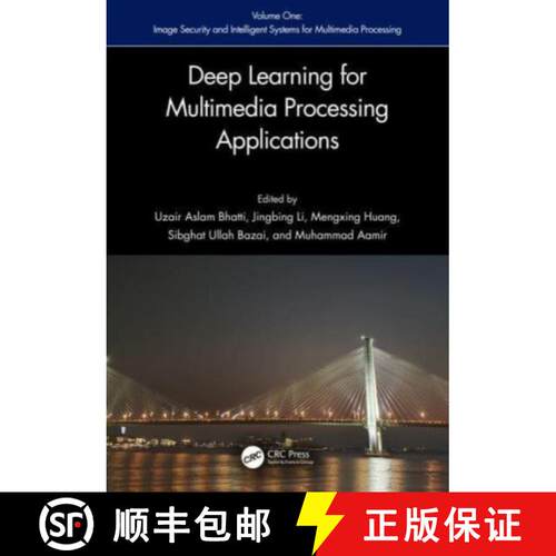 【3-4周达】Deep Learning based applications for Multimedia Processing Applications: Volume 1 and 2 [9781032665856]