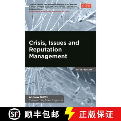 【3-4周达】精装 Crisis, Issues and Reputation Management: A Handbook for PR and Communications Profes... [9780749476533]