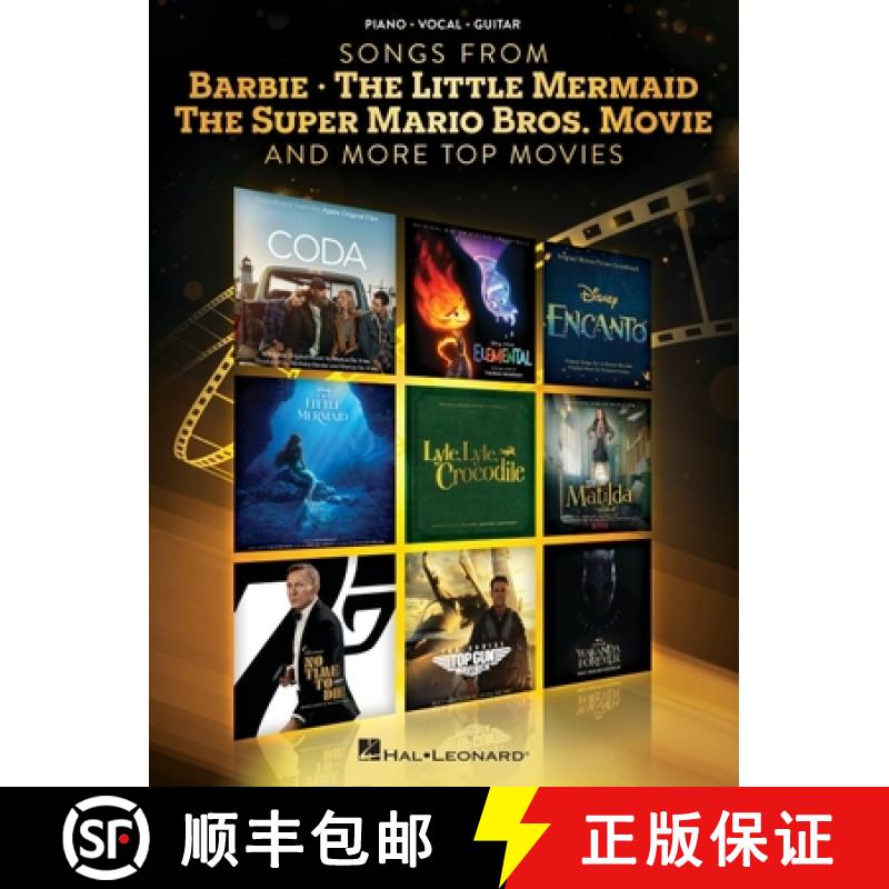 【3-4周达】Songs from Barbie, the Little Mermaid, the Super Mario Bros. Movie, and More Top Movies - ... [9798350109771]