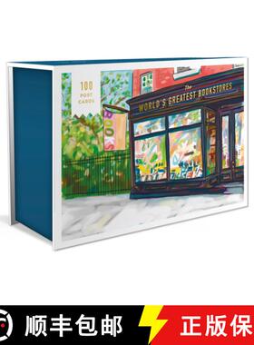 【3-4周达】World's Greatest Bookstores: 100 Postcards Celebrating the Most Beloved Bookshops [9780525574392]