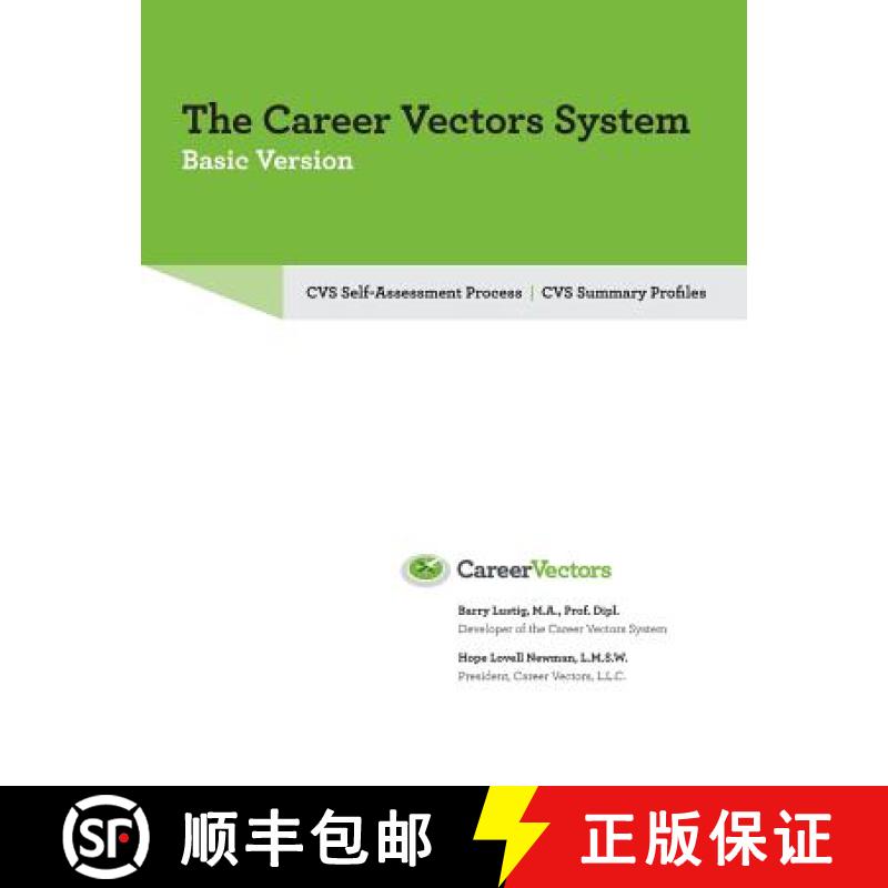 预订 Career Vectors System Basic Version: Self-Assessment [9780692358276]