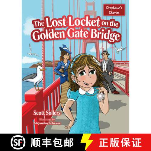 【3-4周达】精装 The Lost Locket on the Golden Gate Bridge [9798891386037]