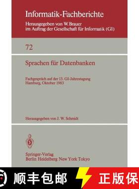 【3-4周达】Sprachen für Datenbanken : Fachgespräch auf der 13. GI-Jahrestagung Hamburg, 3. - 7. Okt... [9783540127338]